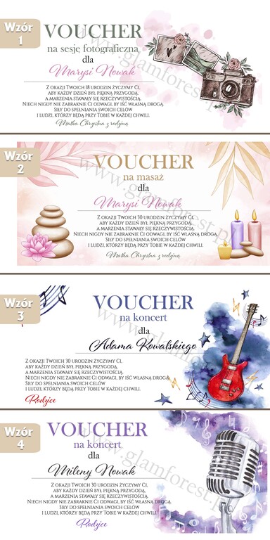 VOUCHER Bon podarunkowy (4)