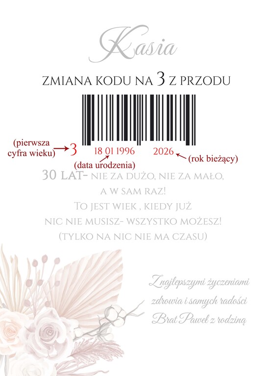 Plakat zmiana kodu na URODZINY do druku (4)
