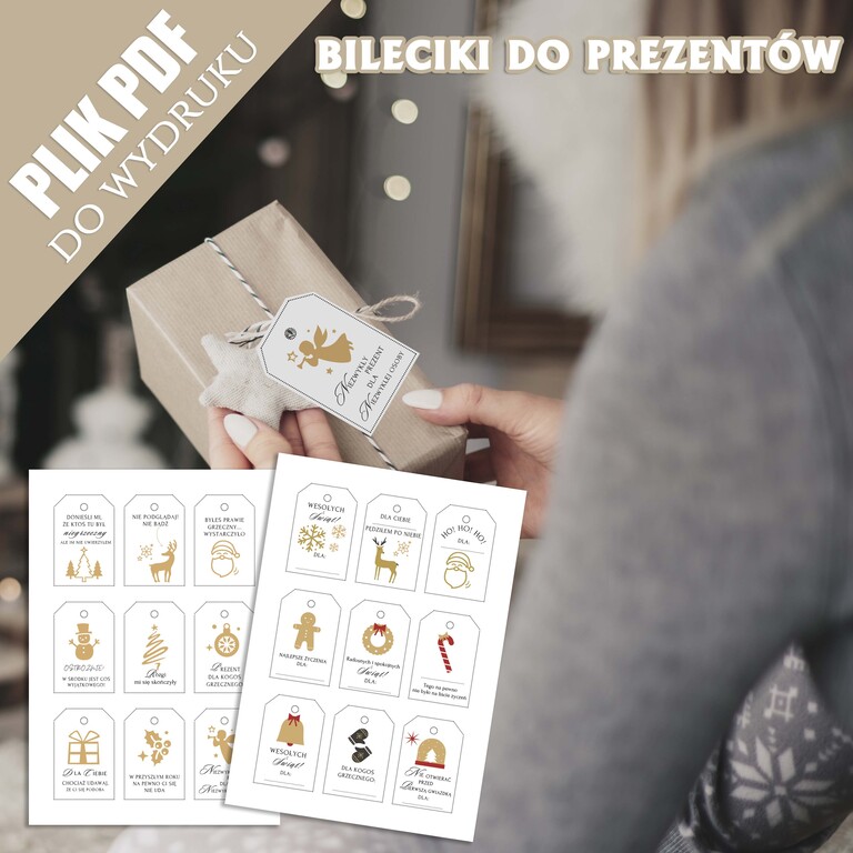 Bileciki do świątecznych prezentów DO DRUKU (1)